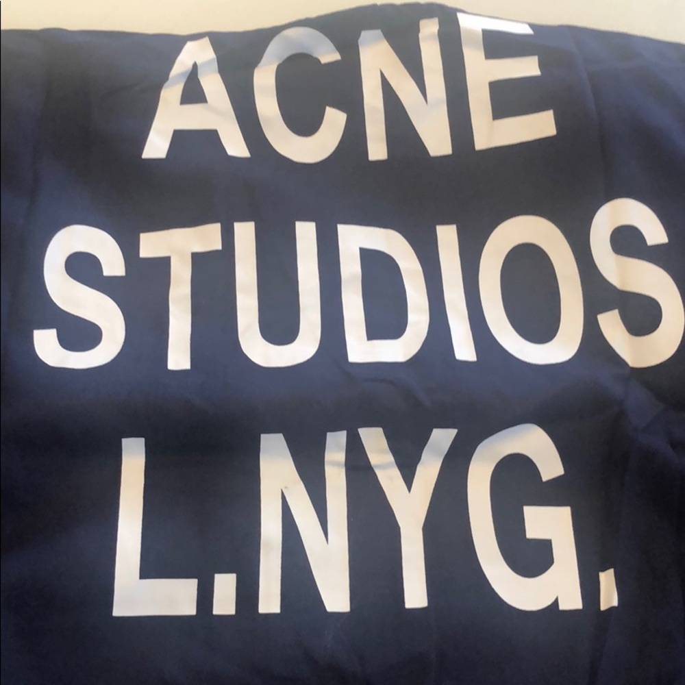 Acne Studios cotton twill bomber jacket - new!